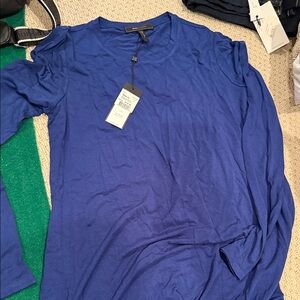 BCBG Men's Vibrant Blue Shirt